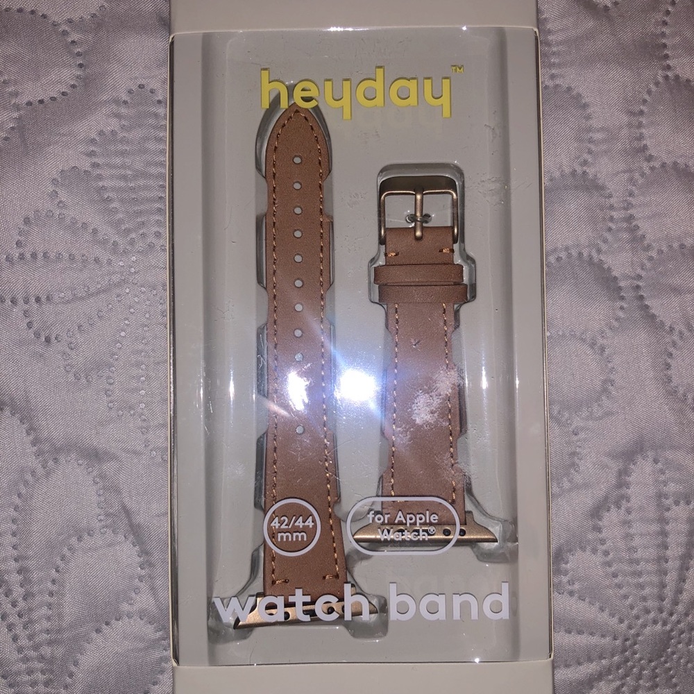 Heyday 42/44 mm leather Apple Watch band